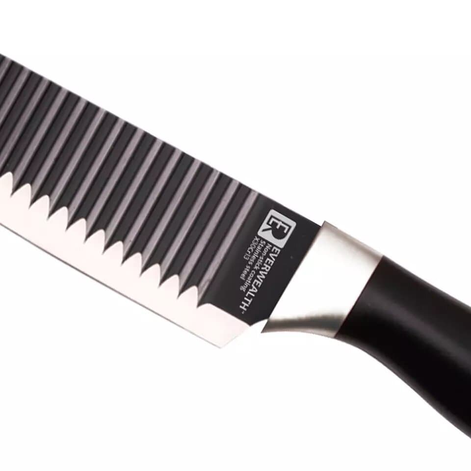 ZESTAW NOŻY NÓŻ KUCHENNY EVERWEALTH ER-0558