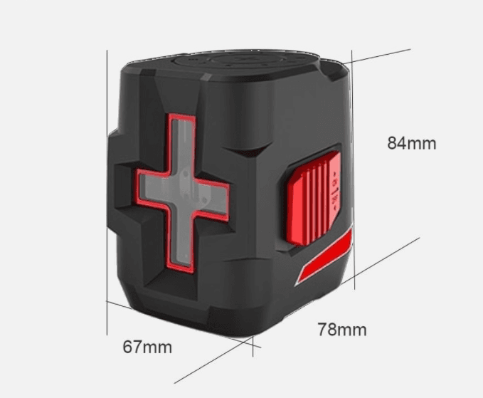 Laser Krzyżowy Poziomica 12m Mini MILESEEY L62R