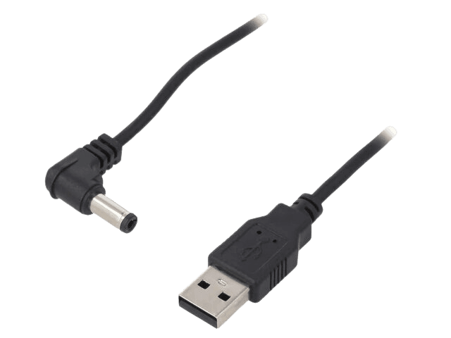 Przewód USB do ładowania akumulatora łodzi zanętowej