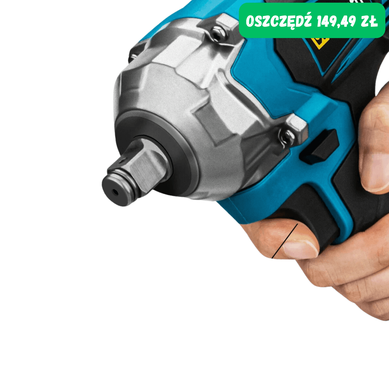 Klucz udarowy Bezszczotkowy Duża moc 1200Nm 2xAkumulator