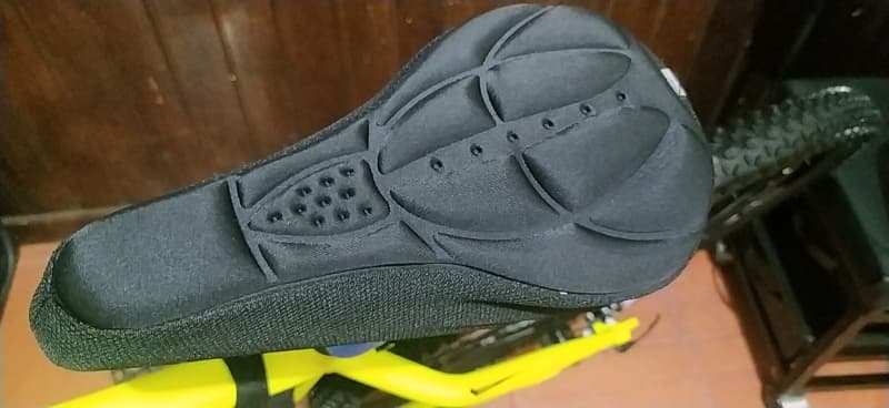 Żelowa nakładka na siodełko, pokrowiec 3D