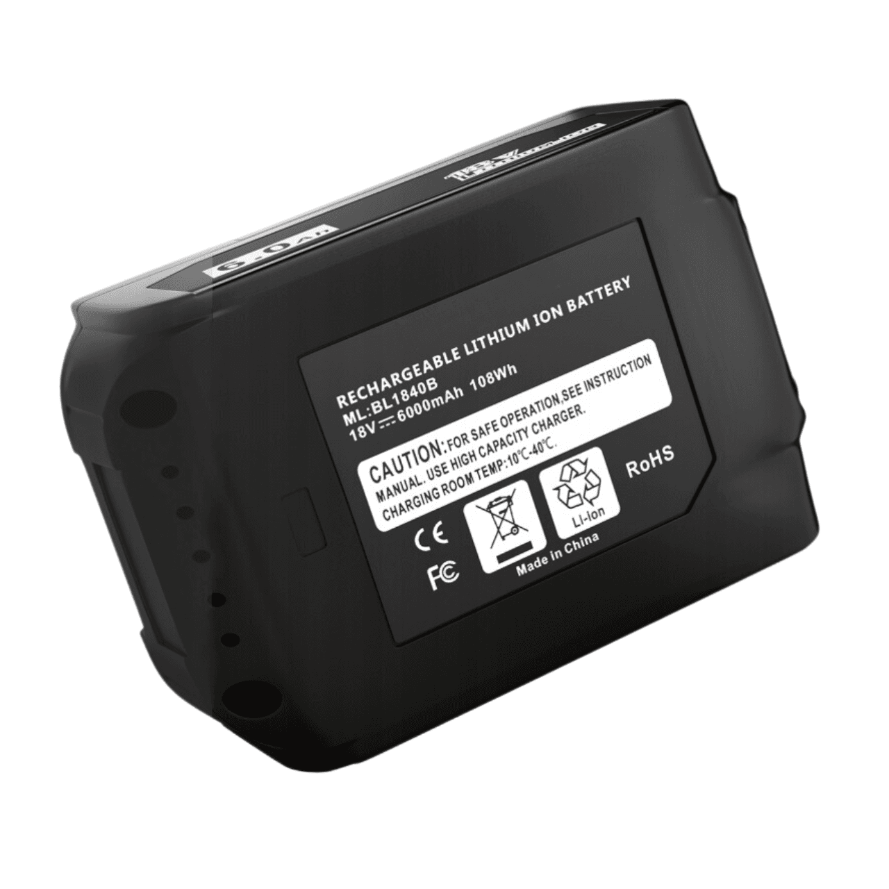 Akumulator zamienny 18V 6Ah BL1840 + ładowarka, przeznaczony do Makita LXT