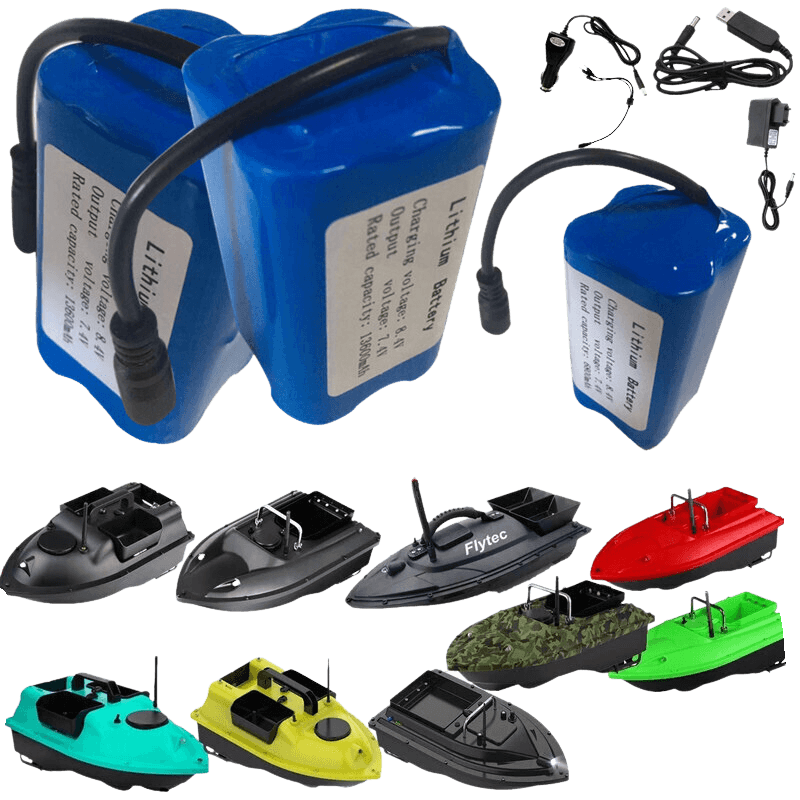 Przewód USB do ładowania akumulatora łodzi zanętowej