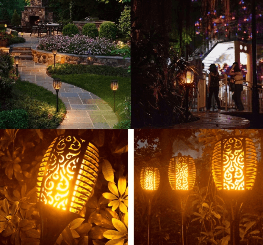 Lampa solarna pochodnia Flami SuperLED