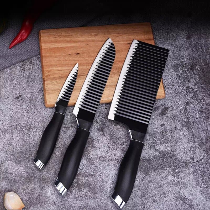 ZESTAW NOŻY NÓŻ KUCHENNY EVERWEALTH ER-0558