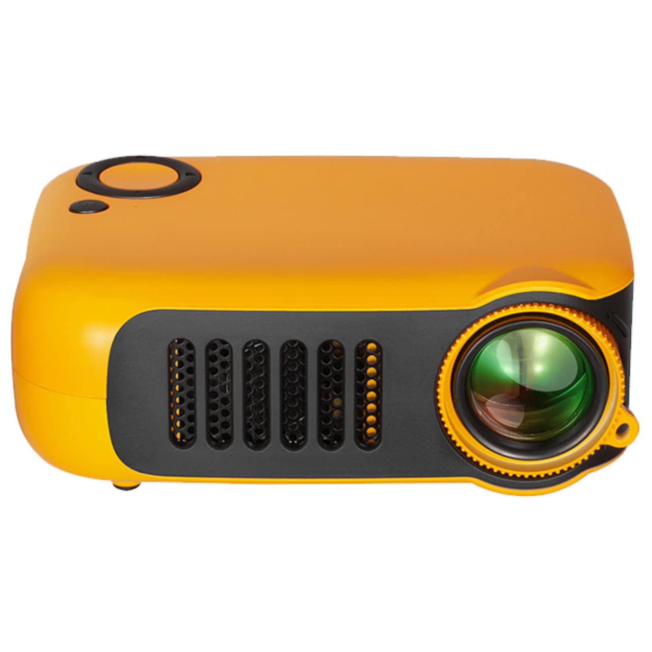 PROJEKTOR LED Mini BEZPRZEWODOWY 14-80" POMARAŃCZOWY