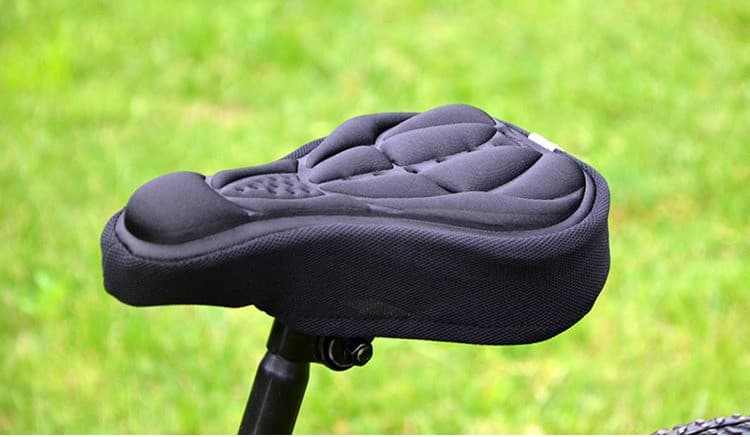 Żelowa nakładka na siodełko, pokrowiec 3D