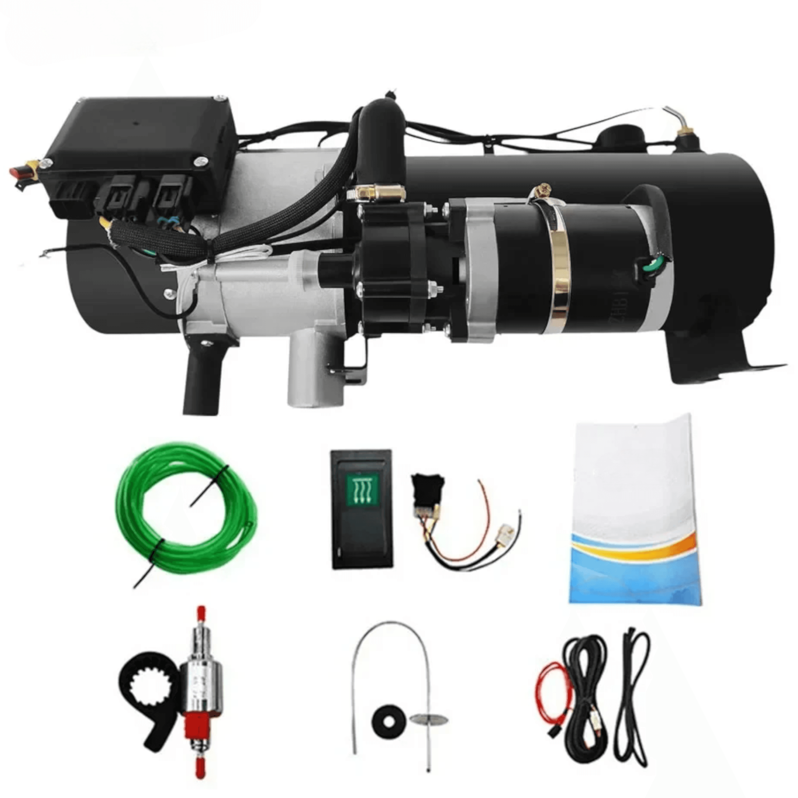 Przepływowy podgrzewacz wody do jacuzzi kampera domu 12V 10kW diesel