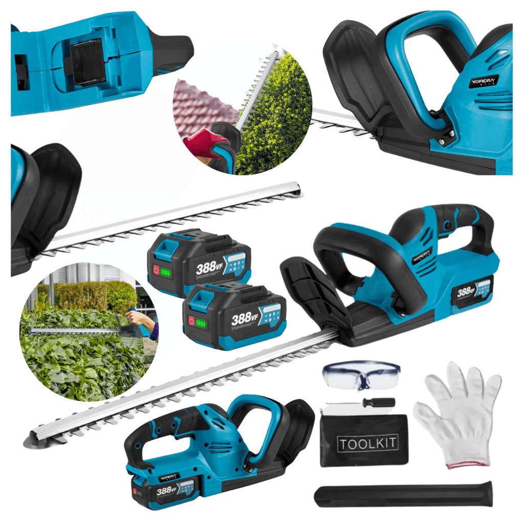 Elektryczne Nożyce do Żywopłotu do akumulatorów Li-Ion 18V seria B 2x Aku