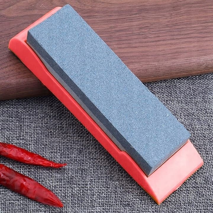 OSEŁKA DO OSTRZENIA NOŻY PODWÓJNA OSTRZAŁKA KAMIEŃ WODNY ANTYPOŚLIZGOWA