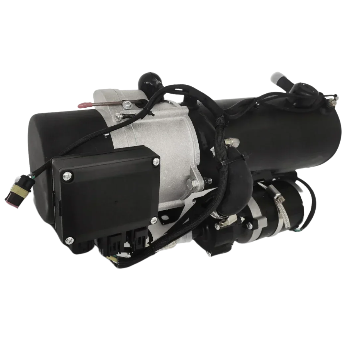 Nagrzewnica olejowa wodna 10kW 24V diesel podgrzewacz przepływowy do garażu - obrazek 3
