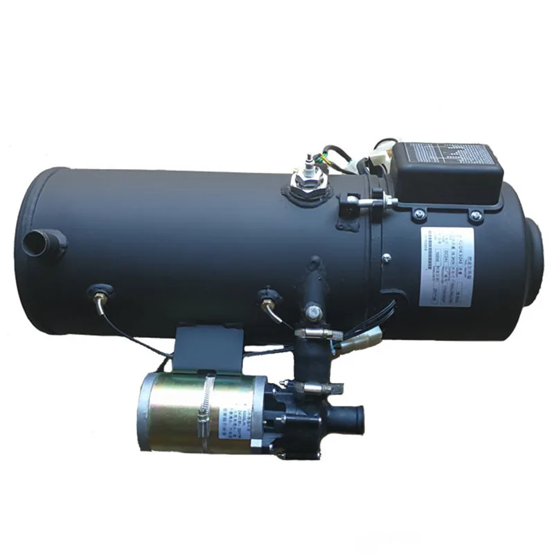 Nagrzewnica olejowa wodna 10kW 12V diesel podgrzewacz przepływowy do garażu - obrazek 6