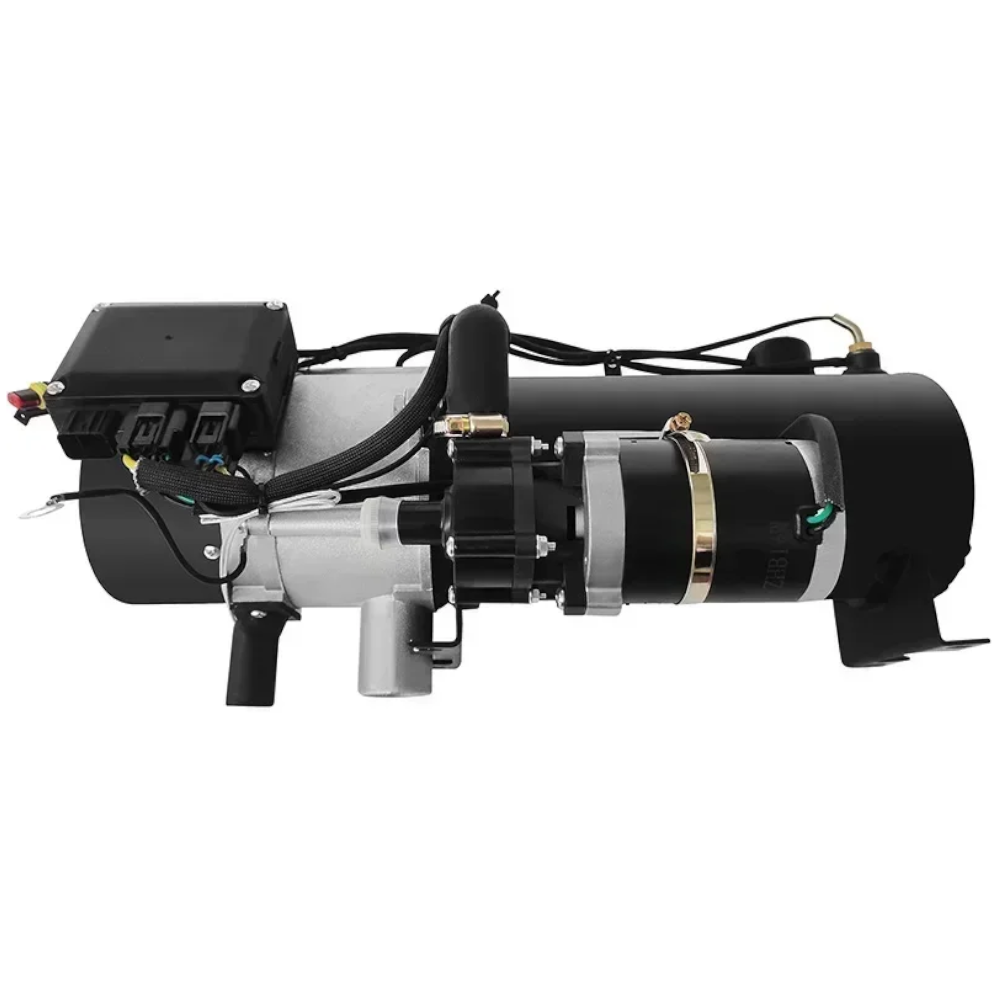 Nagrzewnica olejowa wodna 10kW 12V diesel podgrzewacz przepływowy do garażu - obrazek 9