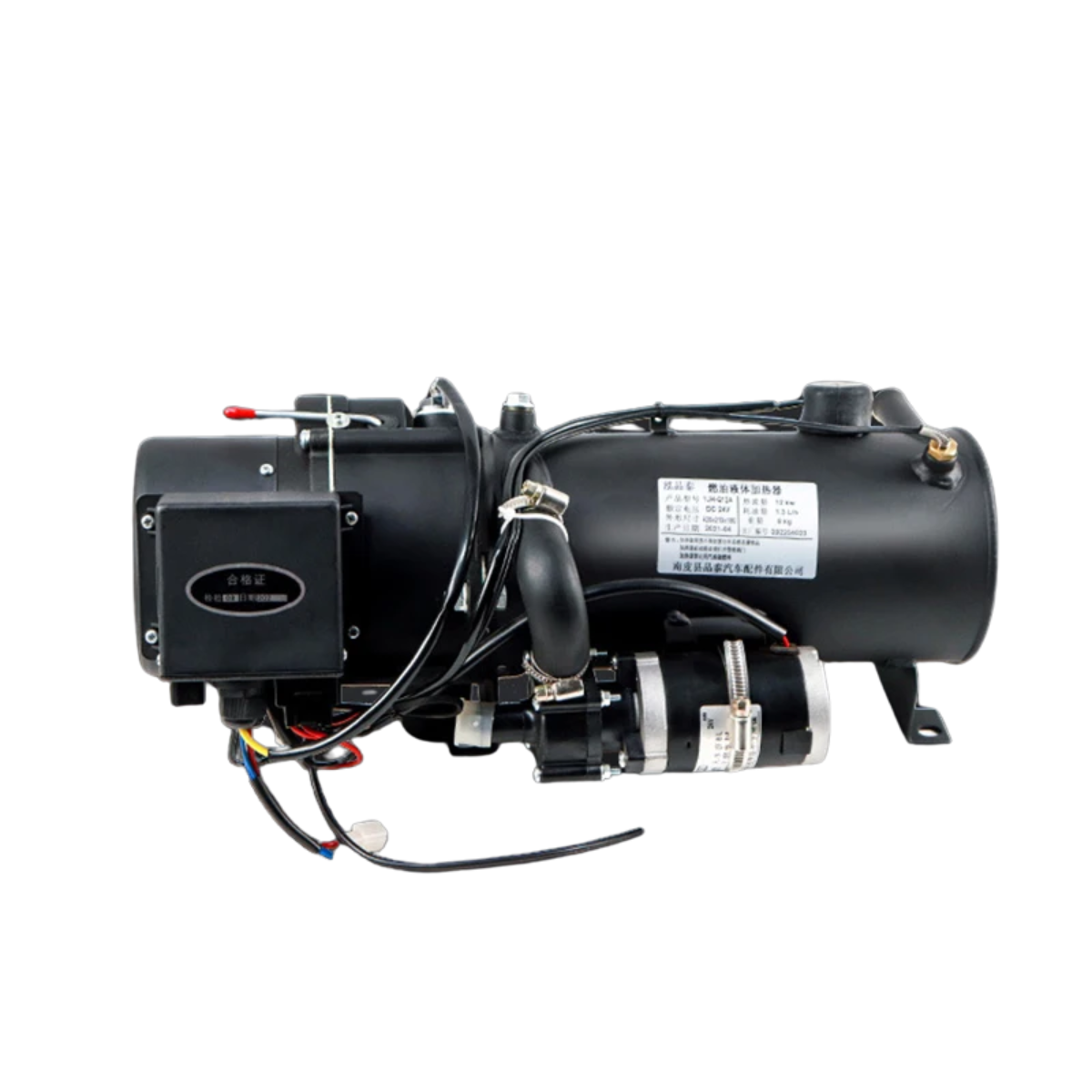 Nagrzewnica olejowa wodna 10kW 12V diesel podgrzewacz przepływowy do garażu - obrazek 11